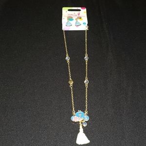Disney Parks Princess Cinderella Necklace Earrings